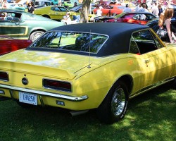 1967 Chevrolet Camaro SS vinyl roof