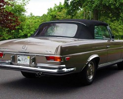 1971 Mercedes 280SE 4.5 convertible