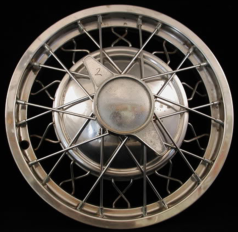 50s Calnevar aftermarket hubcaps sh