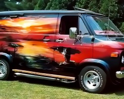 1976 Chevrolet custom van