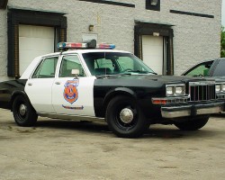 1985 Dodge Diplomat police car