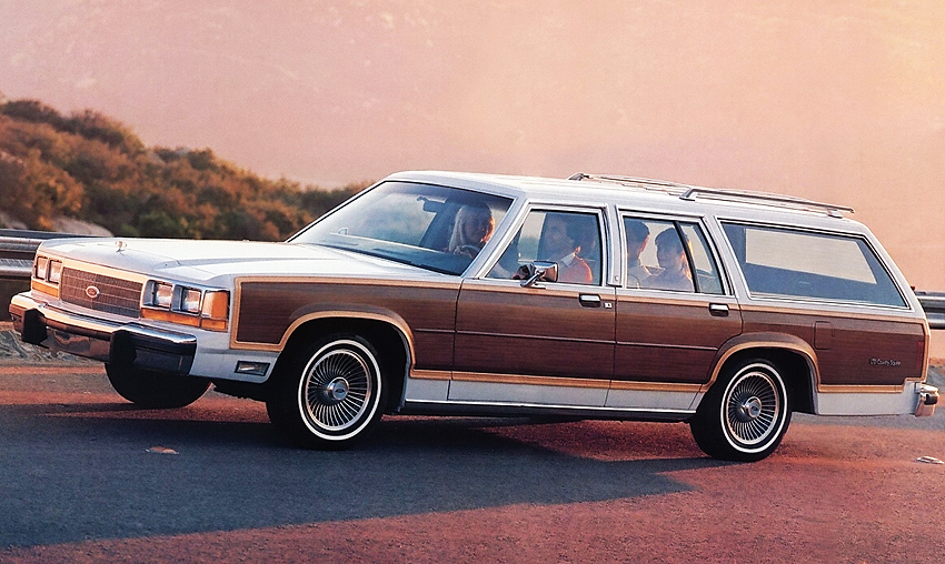 1985 Ford country squire station wagon