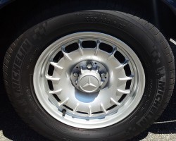 15-inch Mercedes bundt aluminum wheels