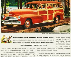 1947 Chevrolet ad