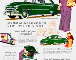1951 Chevrolet ad