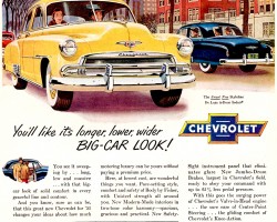 1951 Chevrolet ad