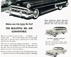 1954 Chevrolet ad