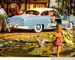 1954 Chevrolet ad