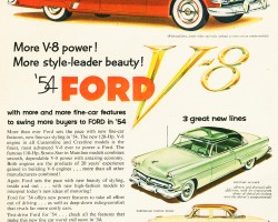1954 ford ad