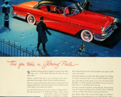 1955 Buick Roadmaster ad