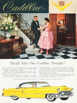 1955 cadillac ad