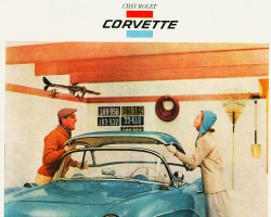 1956 Chevrolet Corvette ad