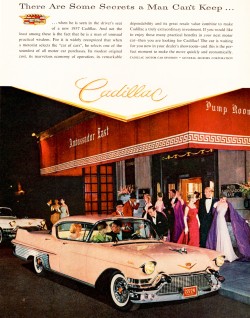 1957 cadillac ad