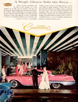 1957 cadillac ad