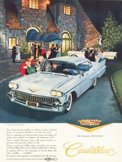 1958 cadillac ad