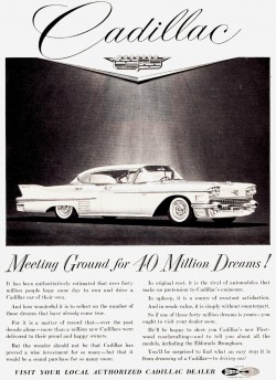 1958 cadillac ad