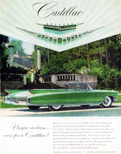 1960 cadillac ad