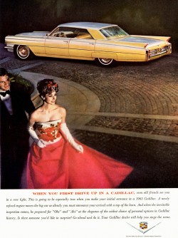 1963 cadillac ad