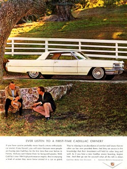 1964 cadillac ad