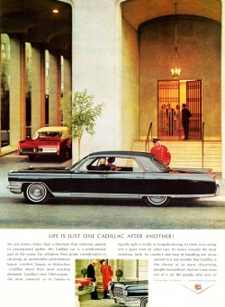 1964 cadillac ad