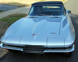 silver 1966 Chevrolet Corvette