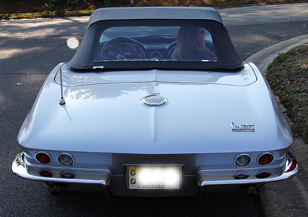 1966 Chevrolet Corvette rear view