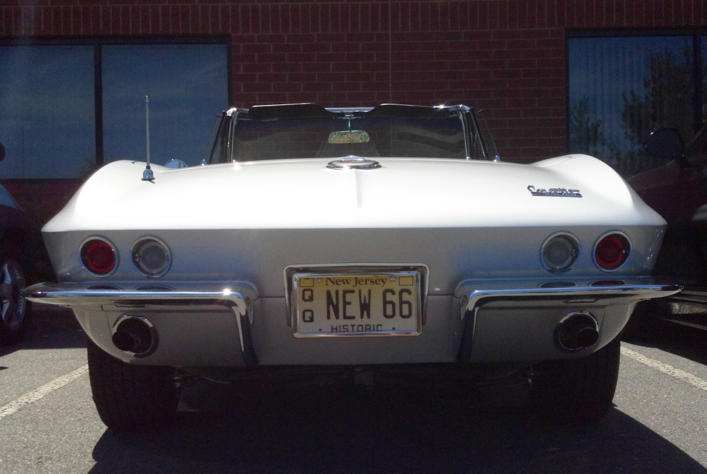 1966 Chevrolet Corvette rear view