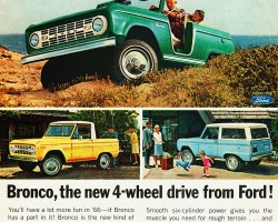 1966 ford bronco ad