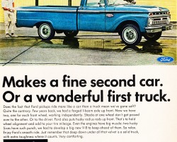 1966 ford pickup ad