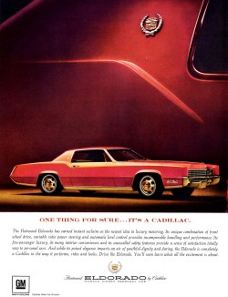 1967 cadillac ad