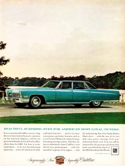 1967 cadillac ad