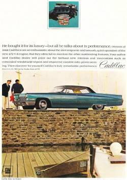 1968 cadillac ad