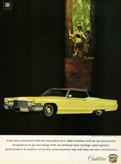 1969 cadillac ad