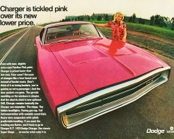 1970 dodge charger ad