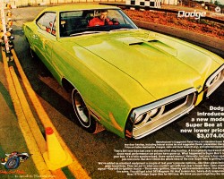 1970 dodge super bee ad