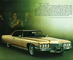 1971 cadillac coupe de ville