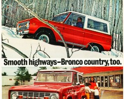 1972 ford bronco ad