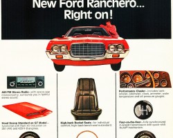 1972 ford ranchero ad