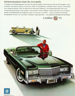 1975 cadillac eldorado ad