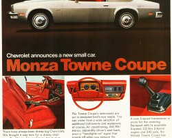 1975 Chevrolet Monza ad