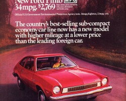 1975 Ford Pinto ad