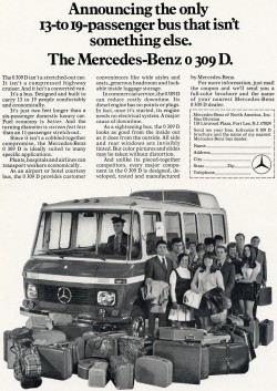 1975 mercedes 0309 D