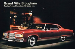 1975 pontiac grand ville ad