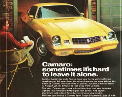 1978 Chevrolet Camaro ad