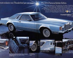 1978 Ford Thunderbird Diamond Jubilee Edition ad