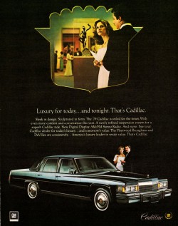 1979 cadillac fleetwood ad