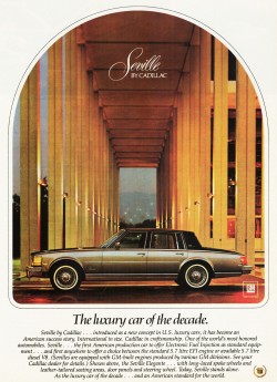 1979 cadillac seville ad