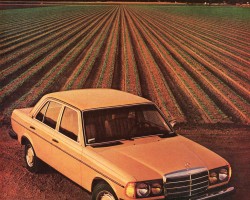 1980 mercedes 240d ad