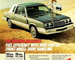 1982 dodge 400 ad