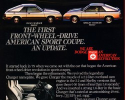 1984 dodge charger ad